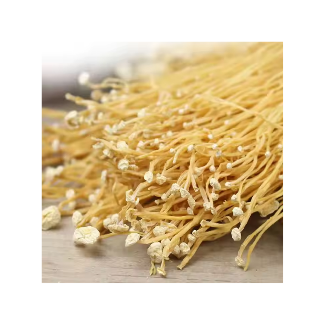 Dry Enoki Mushroom (Flammulina – Needle Mushroom) | Chemical-Free Cultivated | Exotic  | 30gm