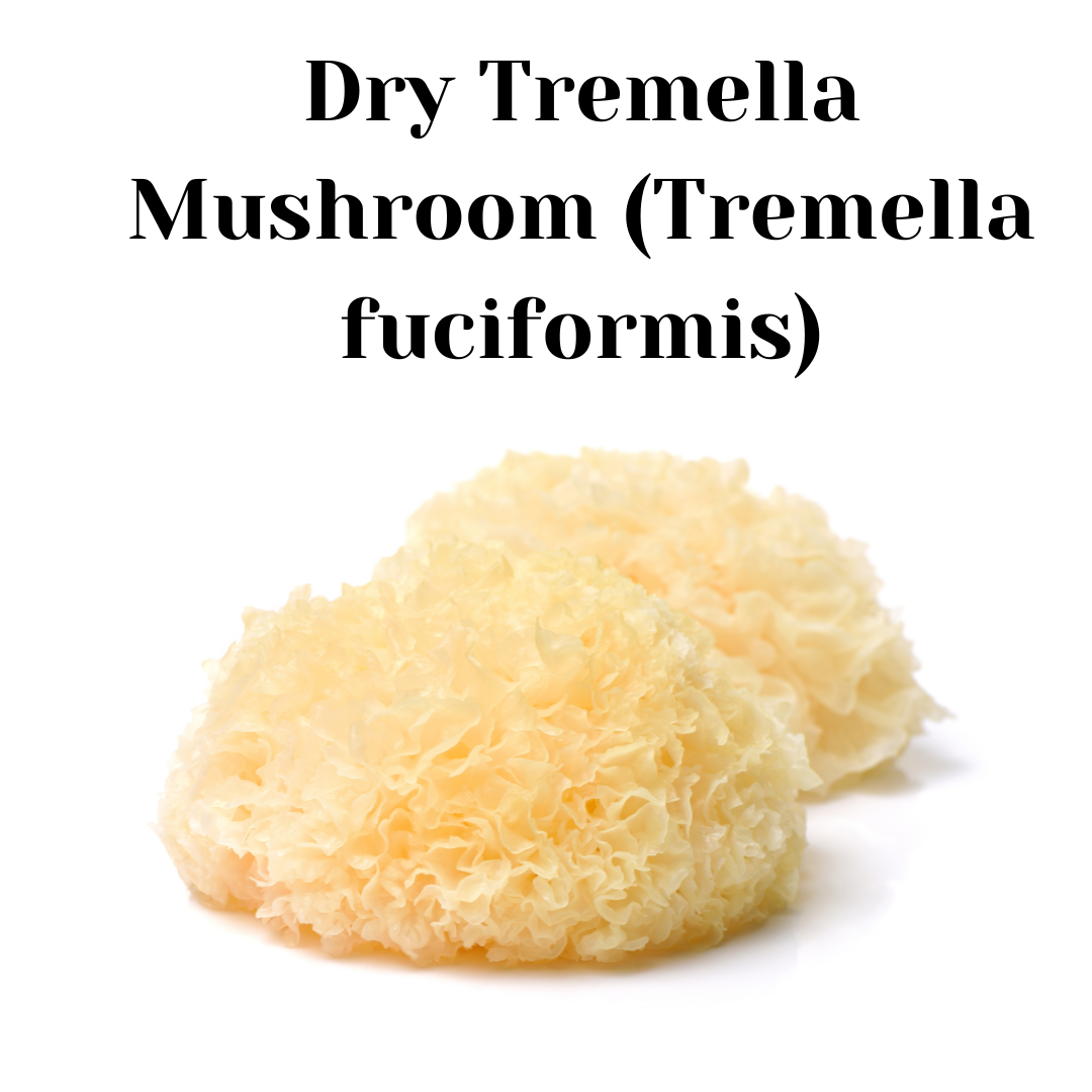 Dry Tremella Mushroom (Tremella fuciformis) - 30gm